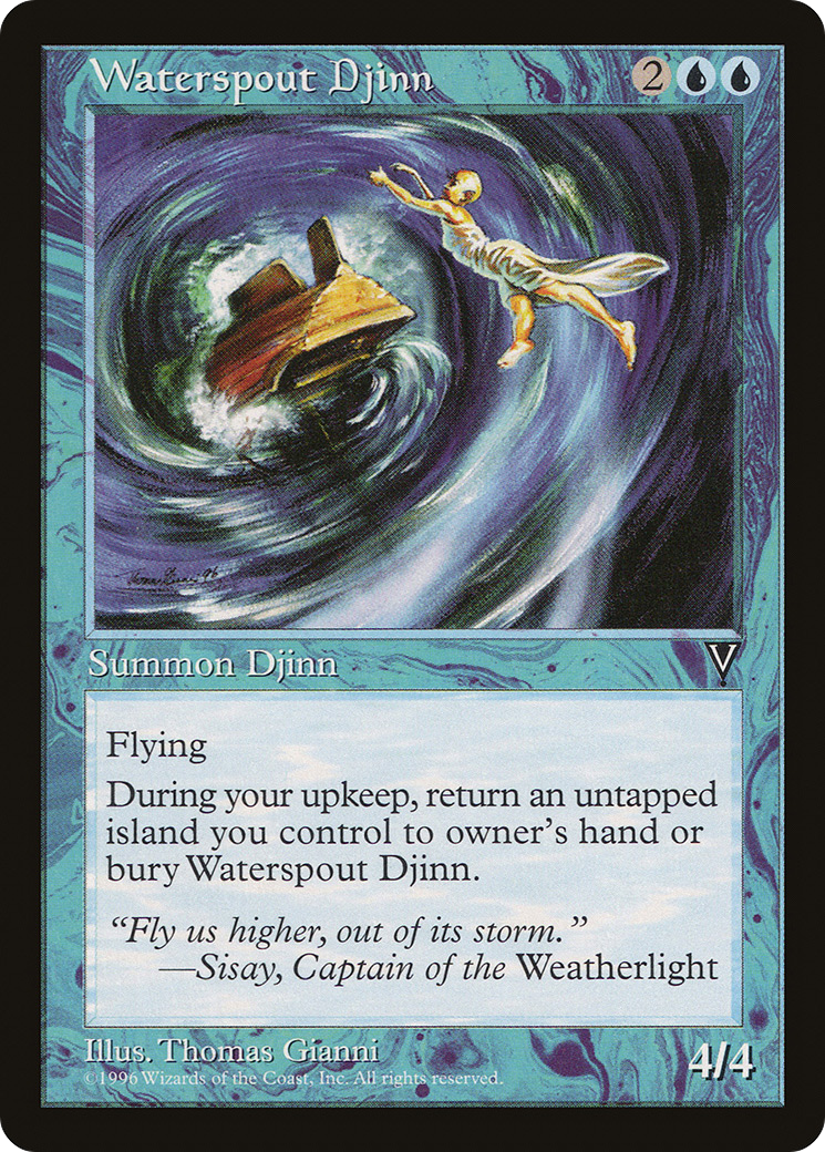 Waterspout Djinn Card Image