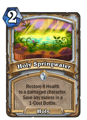 Holy Springwater Card Image