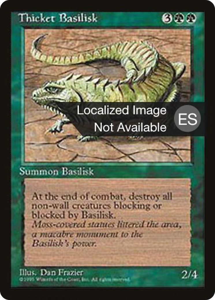 Thicket Basilisk Card Image