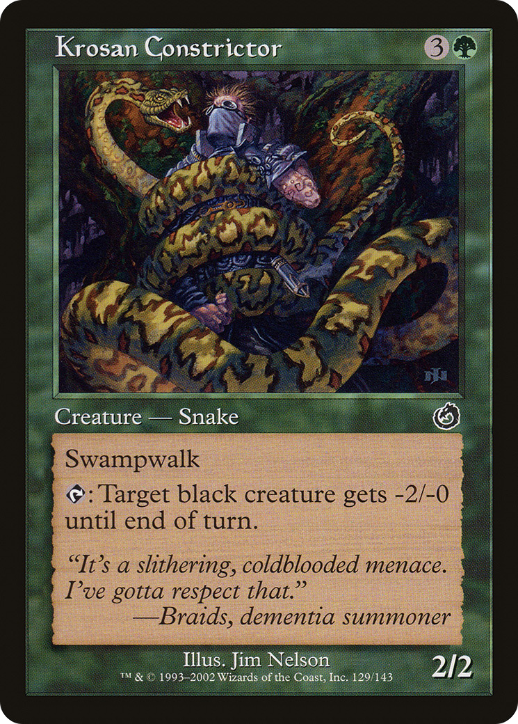 Krosan Constrictor Card Image