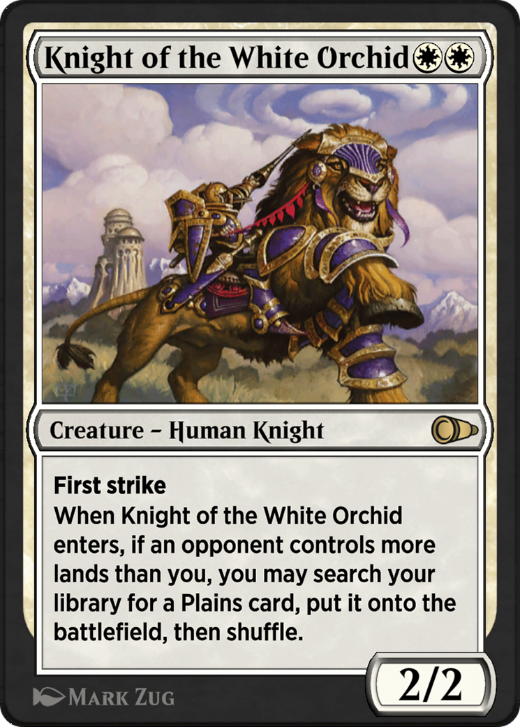 Knight of the White Orchid Card Image