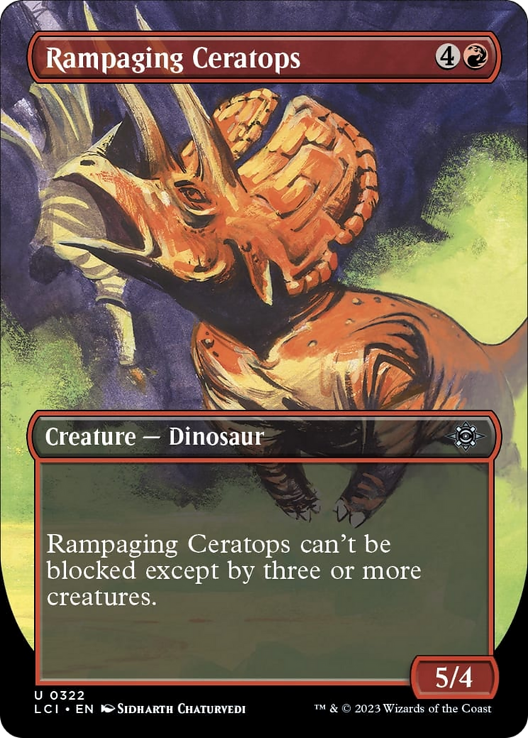 Rampaging Ceratops Card Image