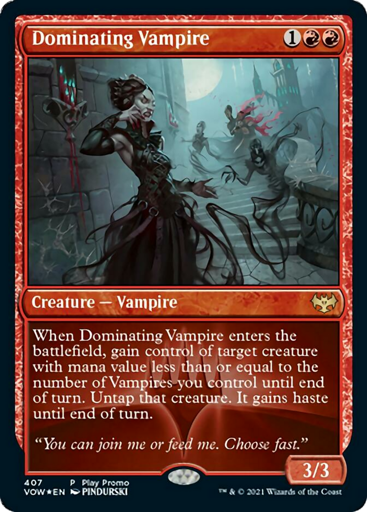 Dominating Vampire Card Image