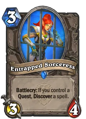 Entrapped Sorceress Card Image