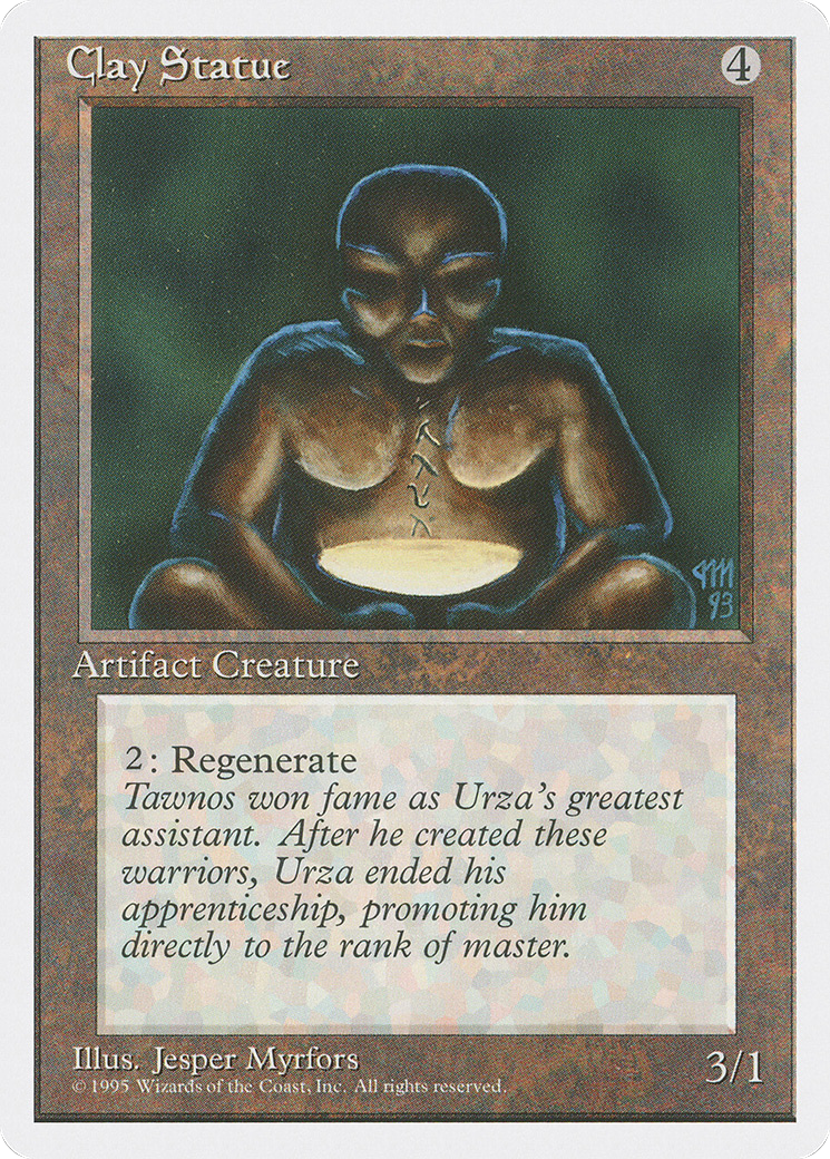 Clay Statue Card Image