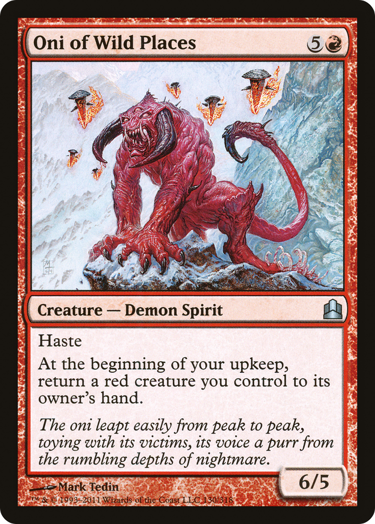 Oni of Wild Places Card Image