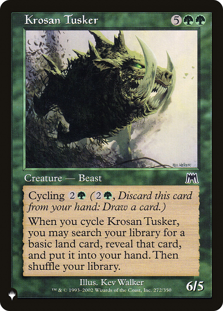 Krosan Tusker Card Image