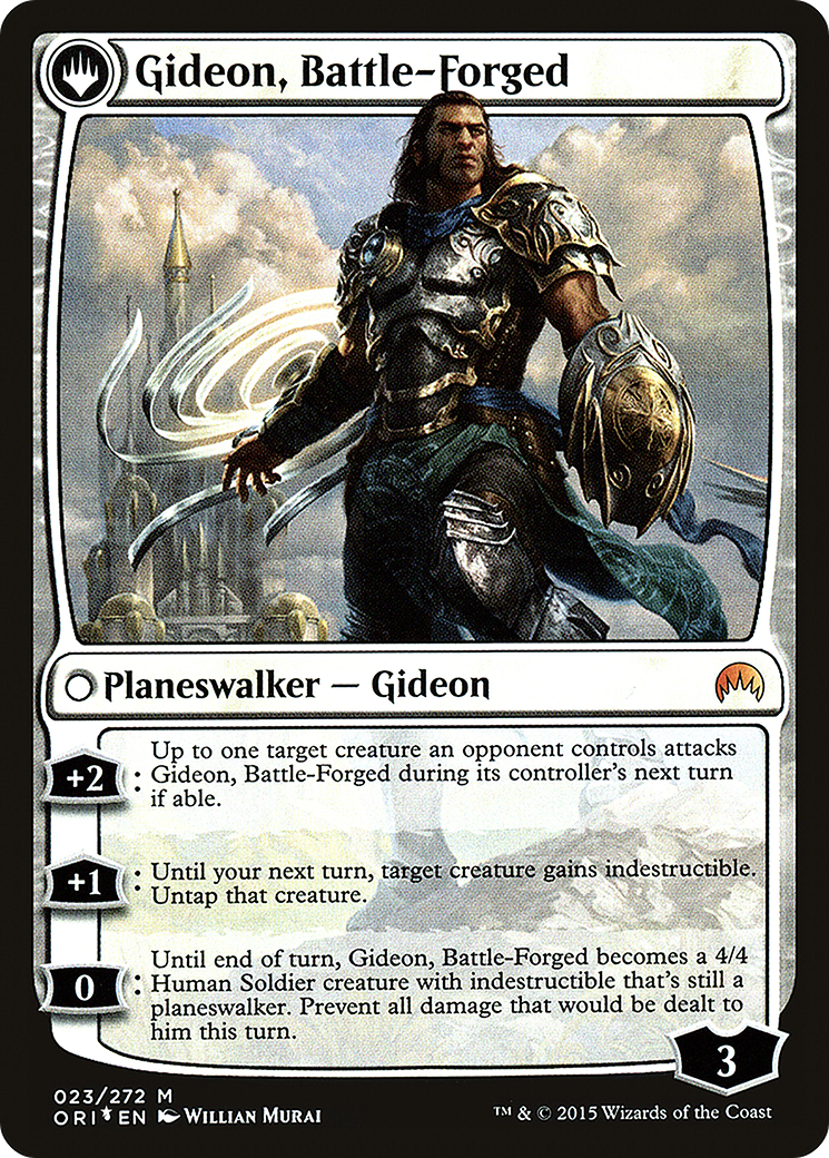 Kytheon, Hero of Akros // Gideon, Battle-Forged Card Image