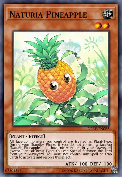 Naturia Pineapple Card Image