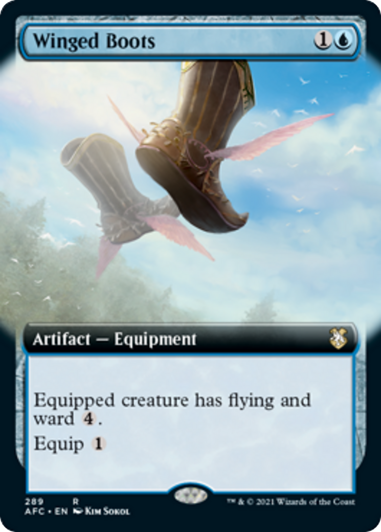 Winged Boots Card Image