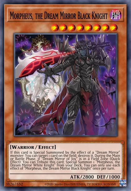 Morpheus, the Dream Mirror Black Knight Card Image