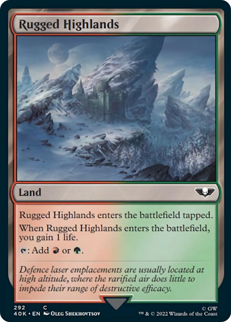 Rugged Highlands Card Image