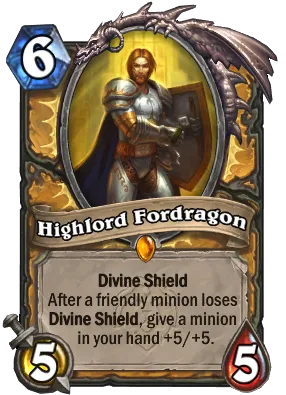 Highlord Fordragon Card Image