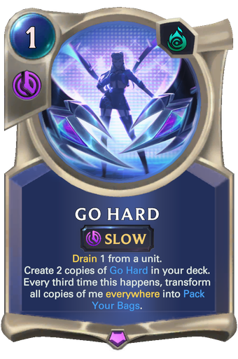 Go Hard Card Image