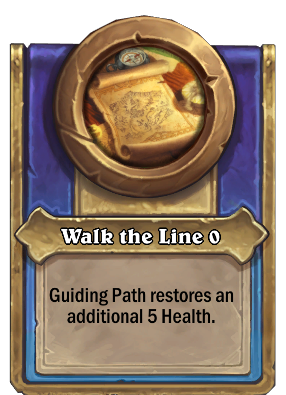 Walk the Line {0} Card Image