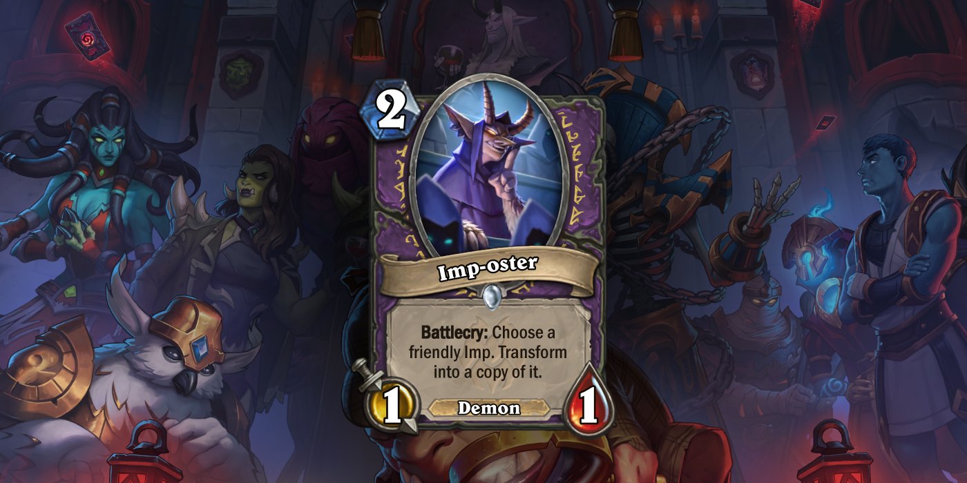 Three New Warlock Cards Revealed for Hearthstone's Maw and Disorder Mini-Set