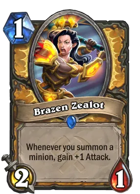 Brazen Zealot Card Image