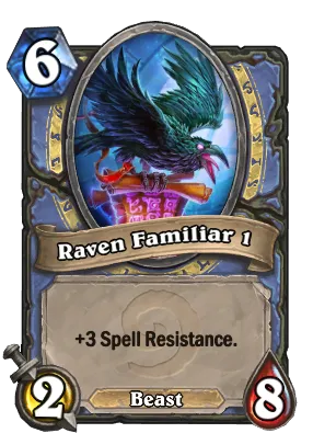 Raven Familiar 1 Card Image