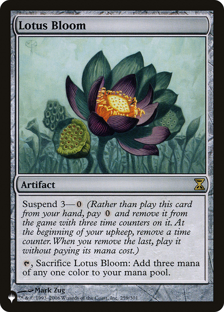 Lotus Bloom Card Image