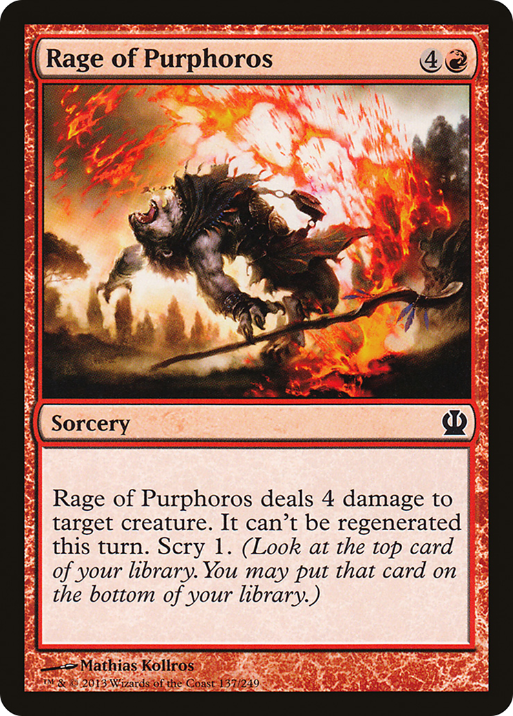 Rage of Purphoros Card Image