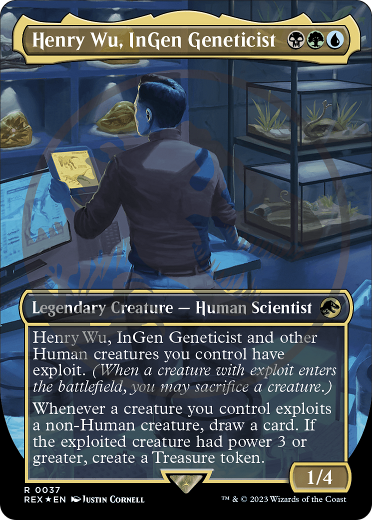 Henry Wu, InGen Geneticist Card Image