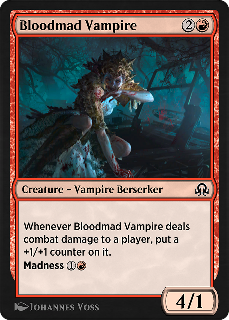 Bloodmad Vampire Card Image