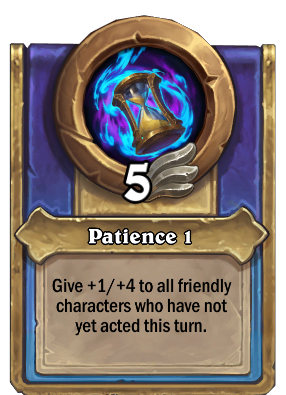 Patience 1 Card Image