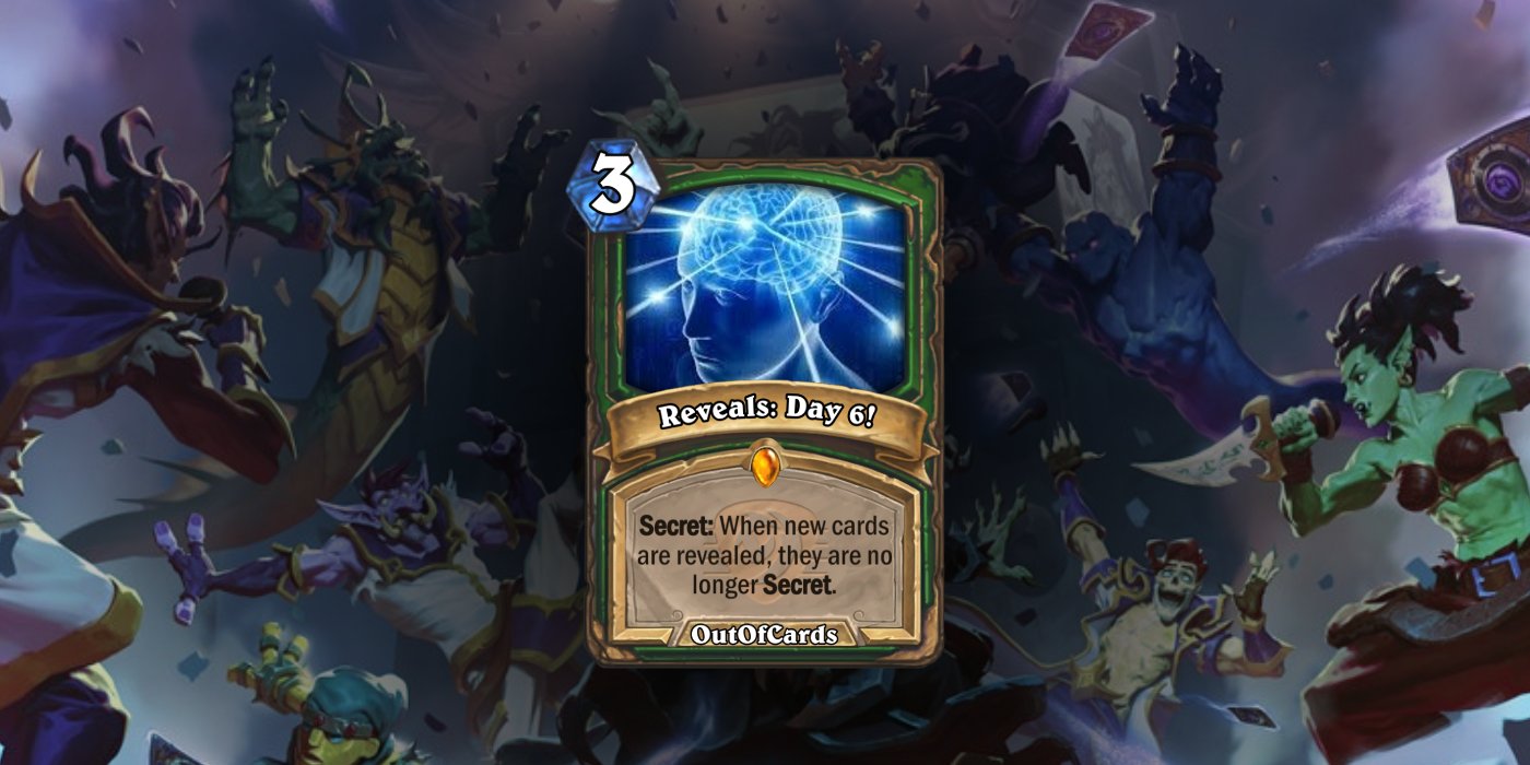 All Day 6 Card Reveals for Hearthstone's Festival of Legends Expansion - 8 New Hunter & Death Knight Cards!