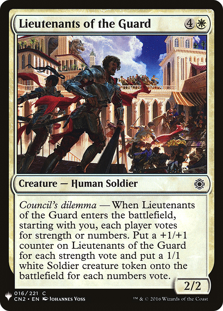 Lieutenants of the Guard Card Image