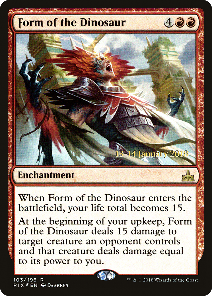 Form of the Dinosaur Card Image