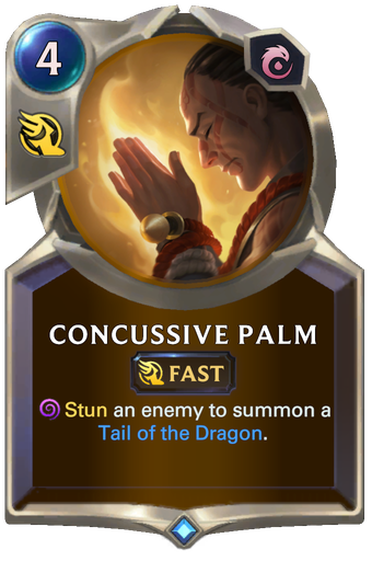 Concussive Palm Card Image