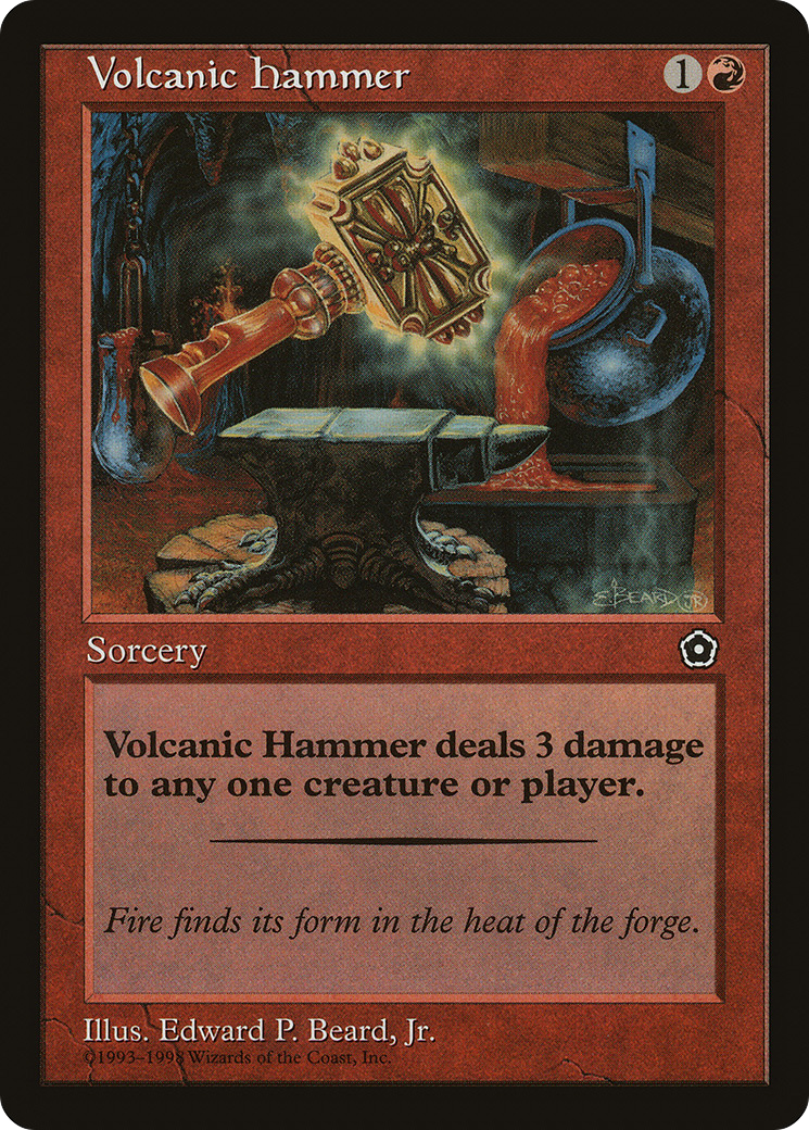 Volcanic Hammer Card Image