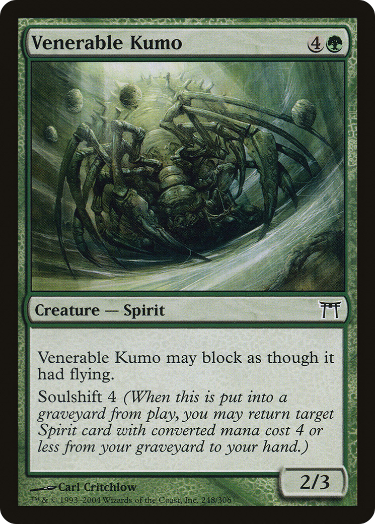 Venerable Kumo Card Image