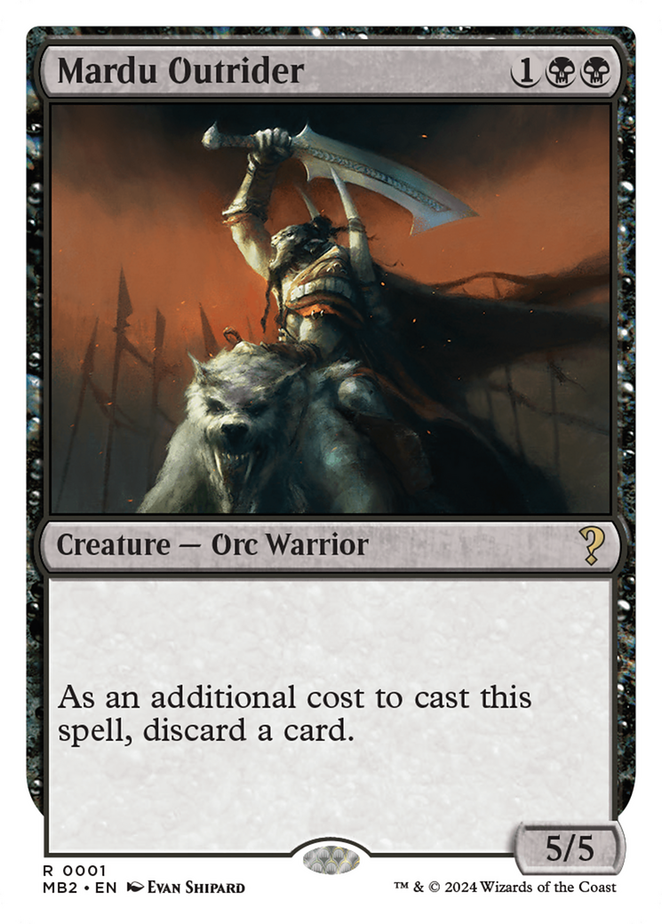 Mardu Outrider Card Image