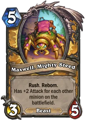 Maxwell, Mighty Steed Card Image