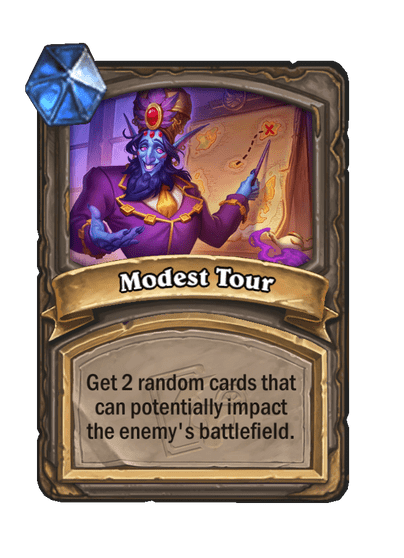 Modest Tour Card Image