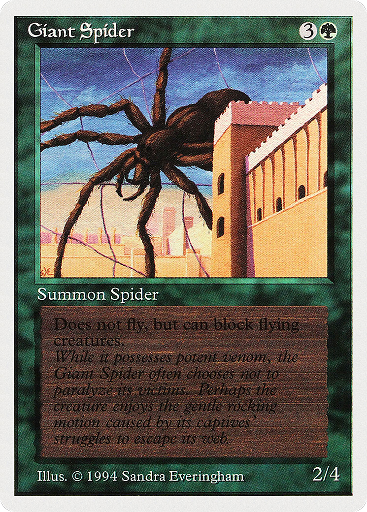 Giant Spider Card Image