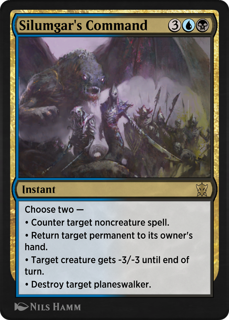 Silumgar's Command Card Image