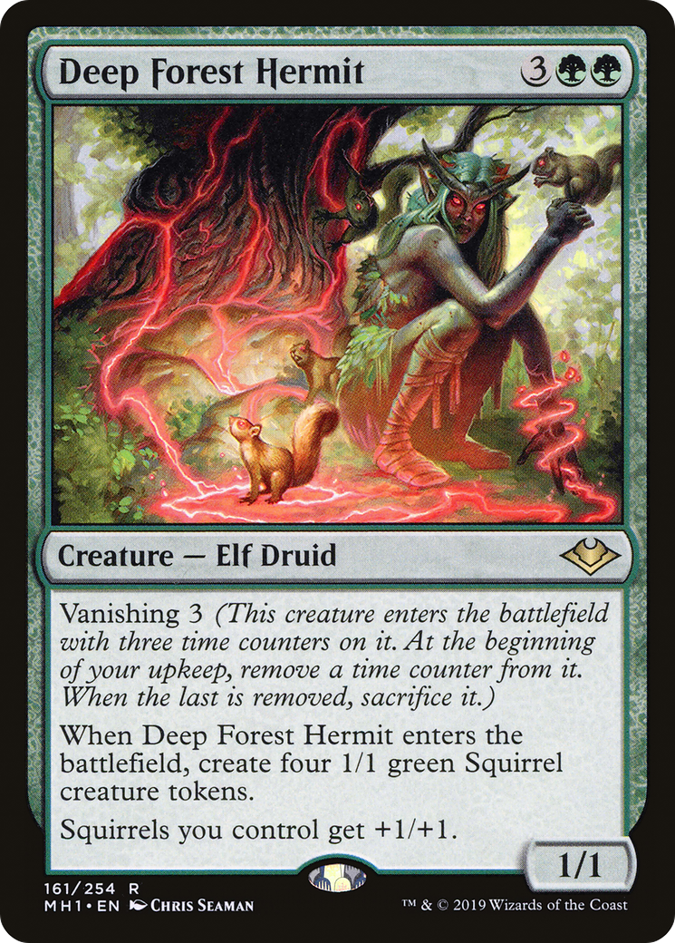 Deep Forest Hermit Card Image