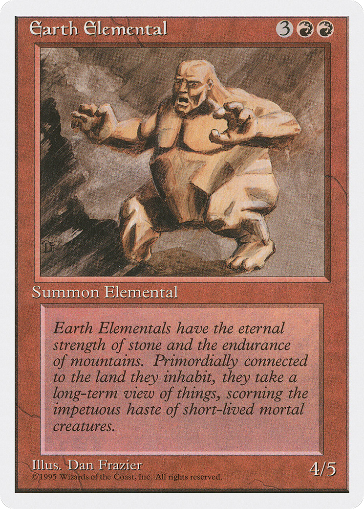 Earth Elemental Card Image