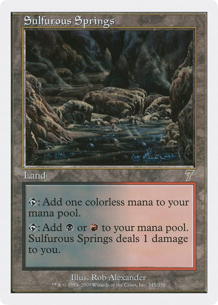 Sulfurous Springs Card Image