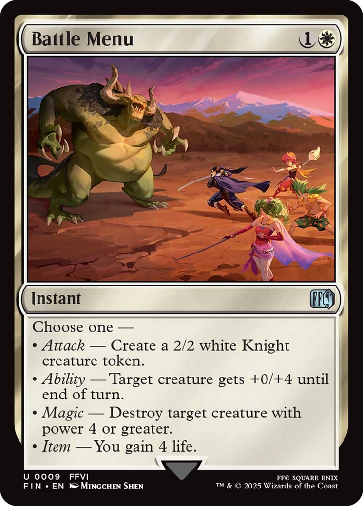 Battle Menu Card Image