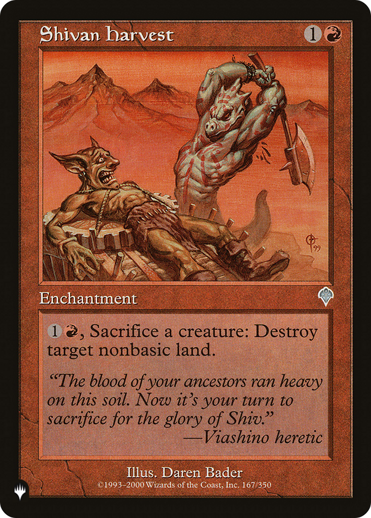 Shivan Harvest Card Image