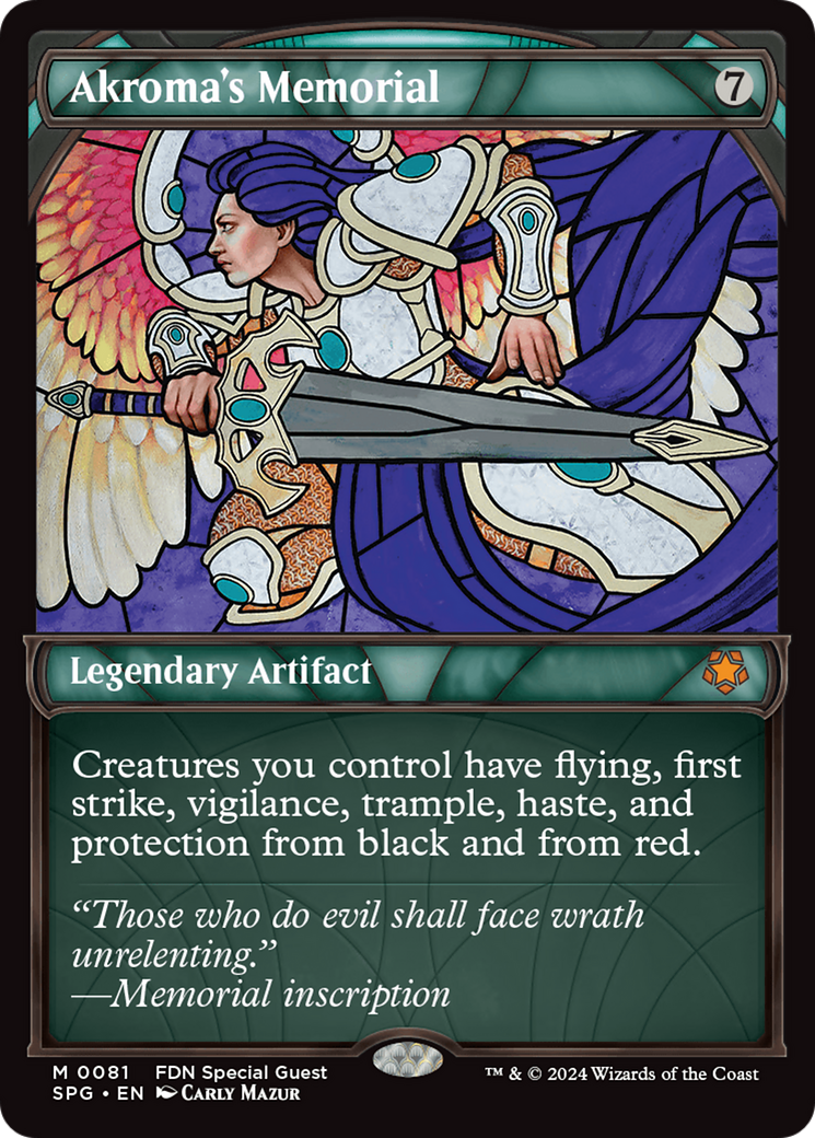 Akroma's Memorial Card Image