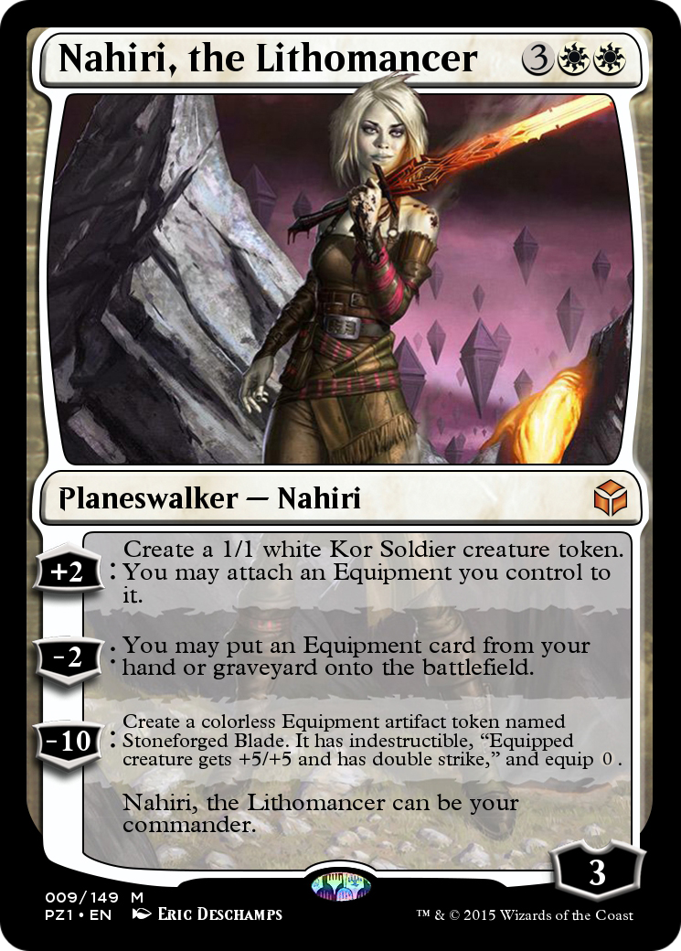 Nahiri, the Lithomancer Card Image