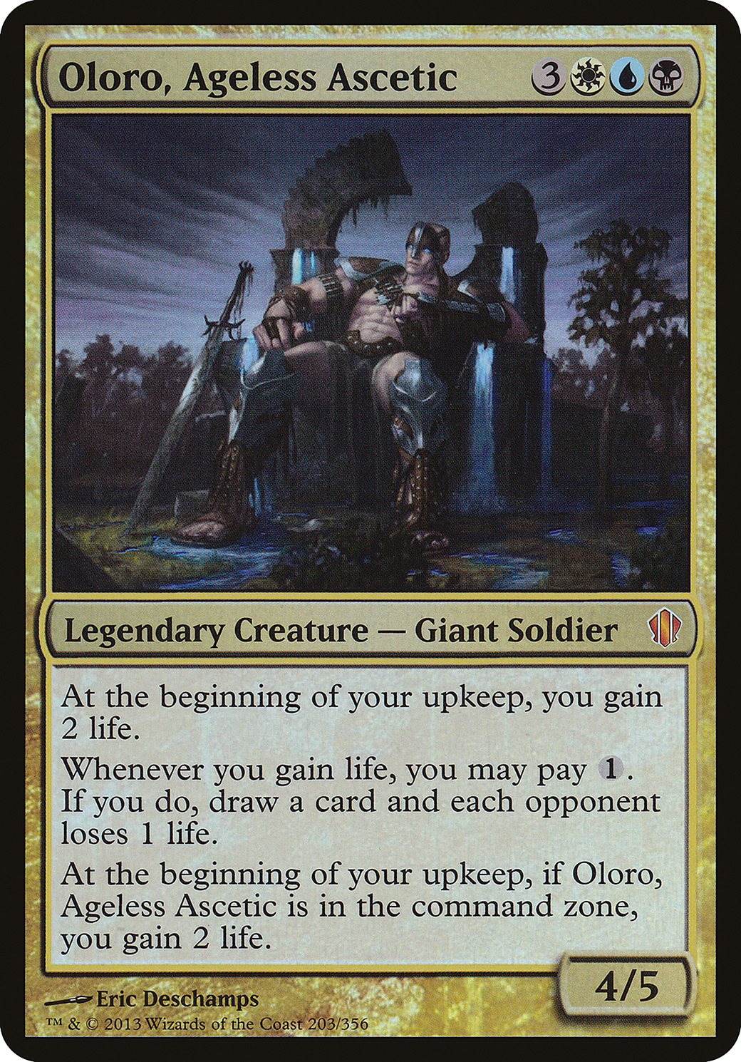 Oloro, Ageless Ascetic Card Image