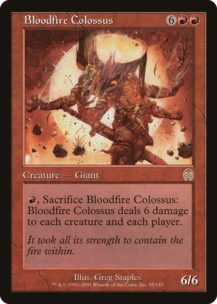 Bloodfire Colossus Card Image