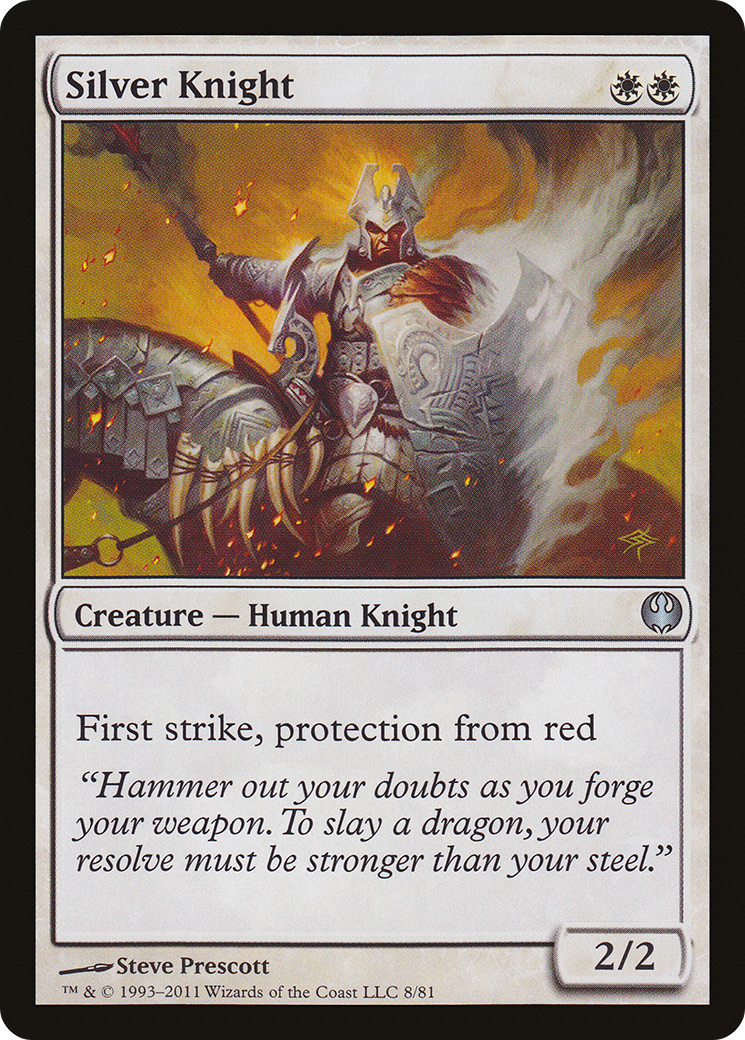 Silver Knight Card Image