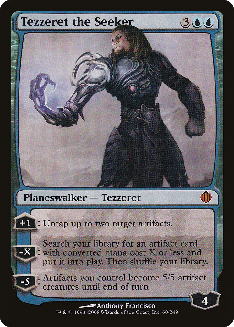 Tezzeret the Seeker Card Image