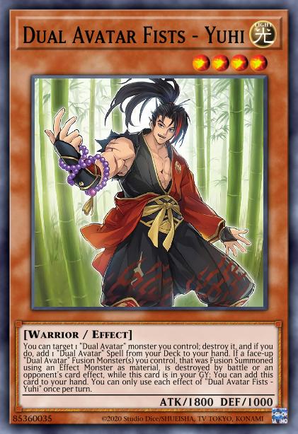 Dual Avatar Fists - Yuhi Card Image